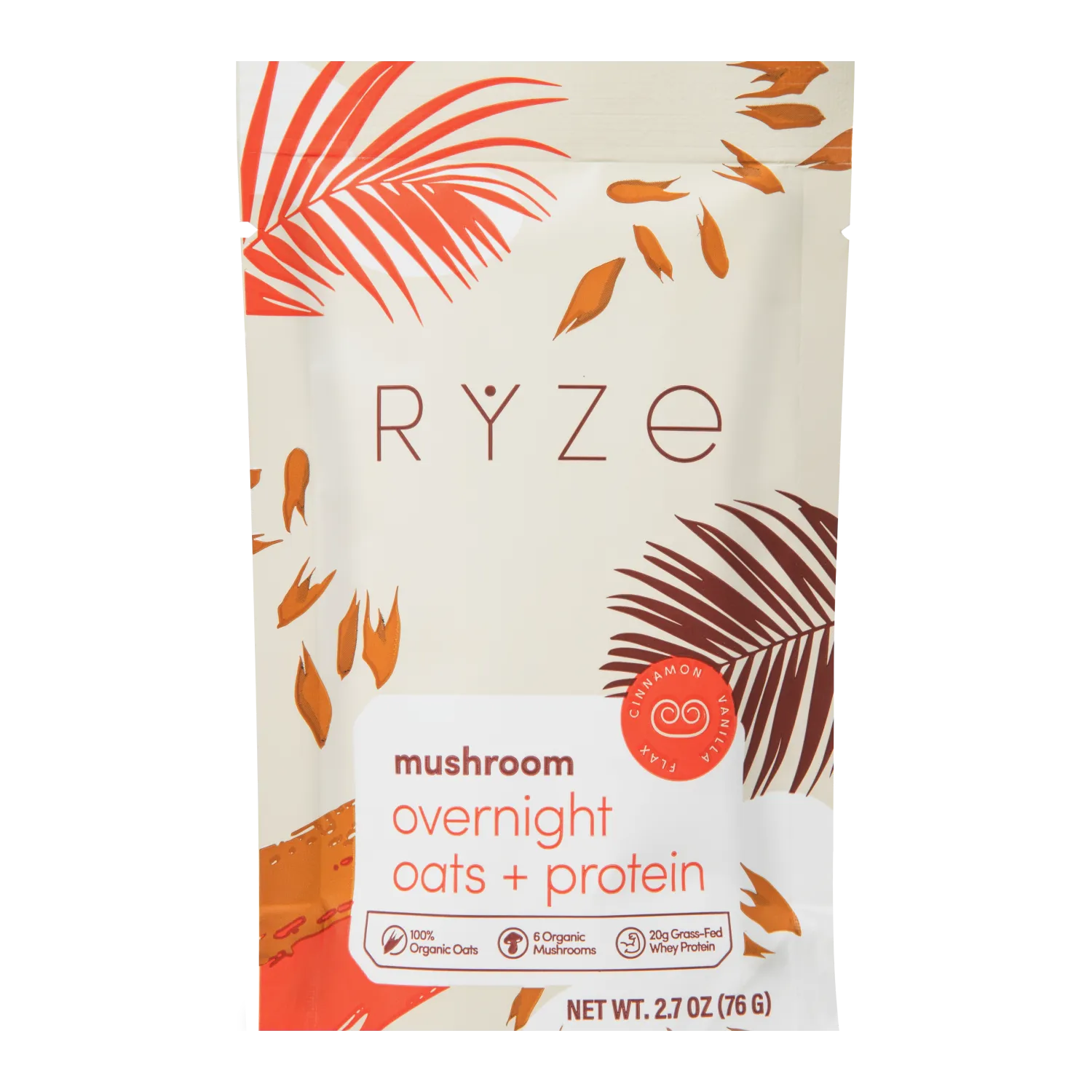 Mushroom Overnight Oats 0ZL8